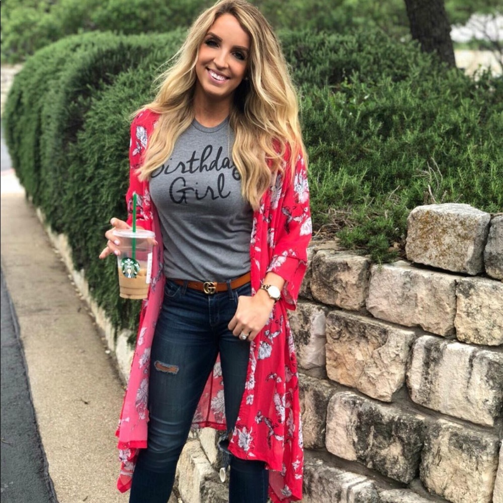 ILY Couture Birthday Girl Tshirt - Size S